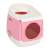 TOMCATフレイム猫砂盆折耳加菲猫猫猫便器おしこ器味防臭ピンク