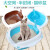 猫砂盆半閉塞型猫トーレベトナイト猫用品猫便器サービスコーヒカラー(Lサズ54×46 cm）