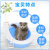 华元宠具(hopet)hopet猫砂盆オーペン式猫トゥレ半閉塞猫砂盆S sas赤ちゃん猫トゥレ用品ピンク(L sas)