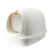 ビカ(MAKAR)スペクターの猫砂盆カーバ式猫トリレ特大超Lサイズ脱臭猫の糞鉢二重砂盆スッパ猫便器乳白色62 X 46 X 44 cm
