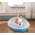 ダイヤムド猫の砂のボロボロプロ式猫トリレLセイズの肥えた猫の便器プレゼント