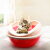 猫砂盆半閉塞猫の糞鉢猫トゥレ大Sサズ猫砂盆シャベル猫用品厚いシアン