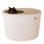 アリス立体式のウォームは全閉塞猫砂盆トリレ防帯砂室内猫トリレ象牙白-LサズPUNT 530