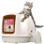 アリス猫砂钵カバ式猫トーレ脱臭Lサズ防外跳猫砂钵の赤ちゃん猫の粪盆猫用品をプレゼにします。