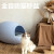 猫のタマゴ（Pet Manager）全自動猫砂盆電気猫トゥレストレッサー猫電気掃除便器猫砂専門用猫砂全自動猫砂盆-白