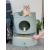 MAYITWILLミルドレン城猫砂盆全閉塞Lセズ引出式センス猫トーレ脱臭防止外はねグリン下の猫砂鉢