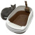 猫の砂のたららの特Lサズは厚い猫のトラレの外ではねのことを防ぐために、半分を洗ってキーをかけて漏れを防ぐことができます。