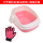 ピンクの大きなサイズの猫砂器+ピンクの右手用キャット手袋