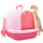 ピンク全開の猫砂鉢